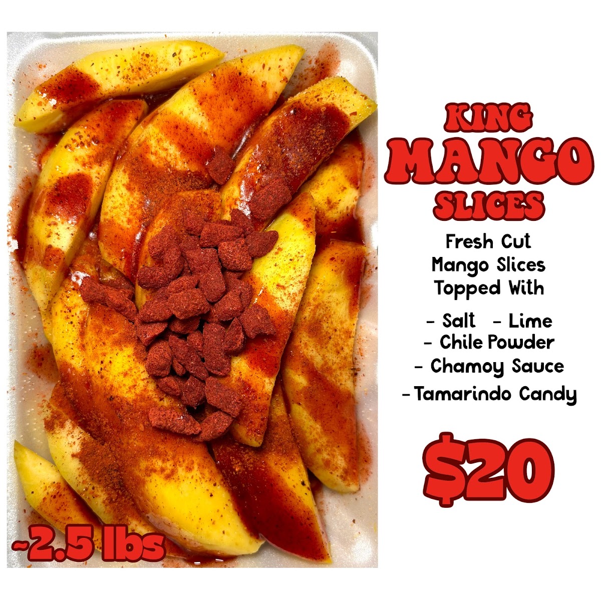 Texas Shaved Ice Express Photo Menu 3