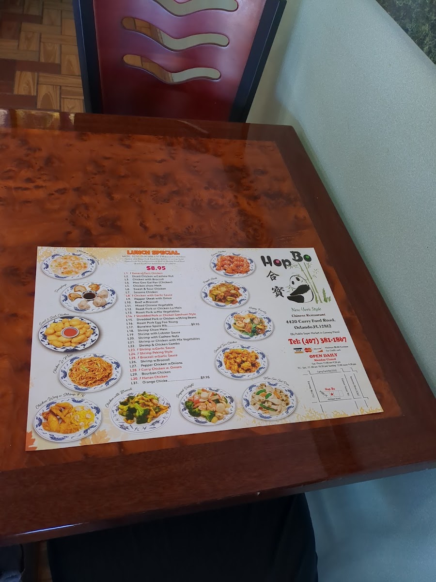 hop bo Photo Menu 6