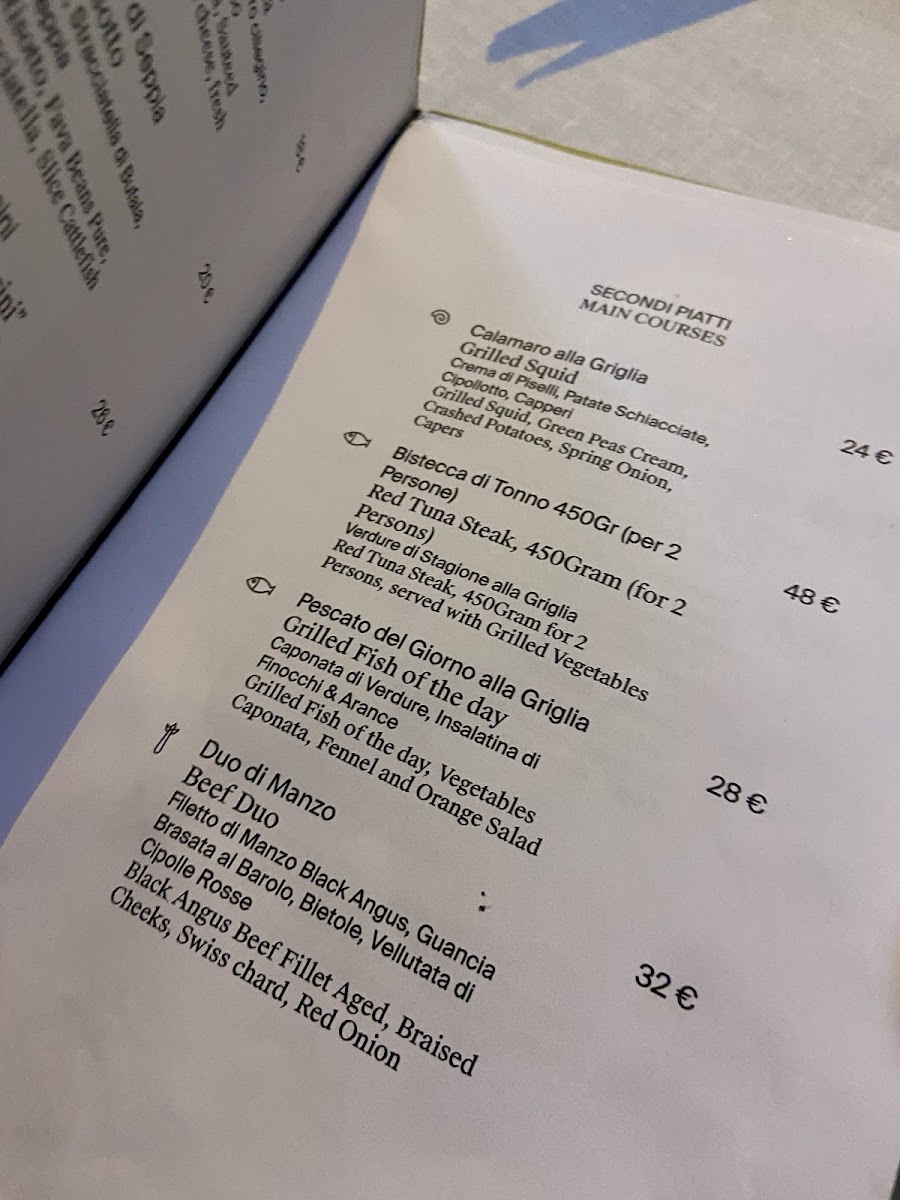 Norma Bistrot Photo Menu 4