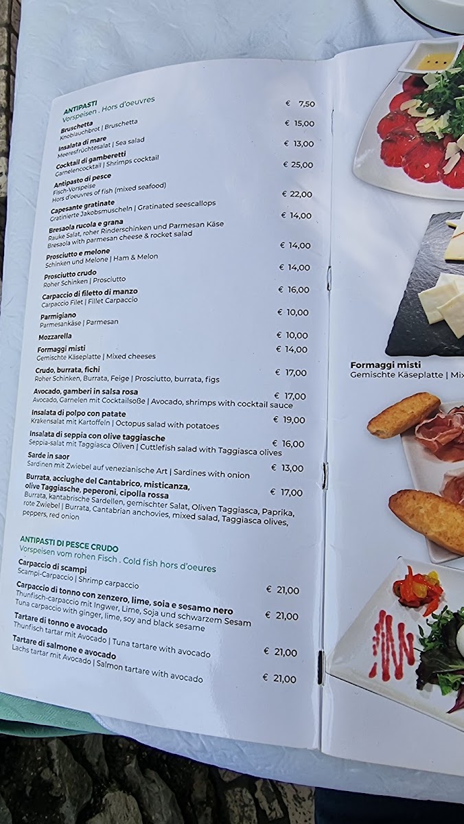 Ristorante Pizzeria Pineda 1983 Photo Menu 1