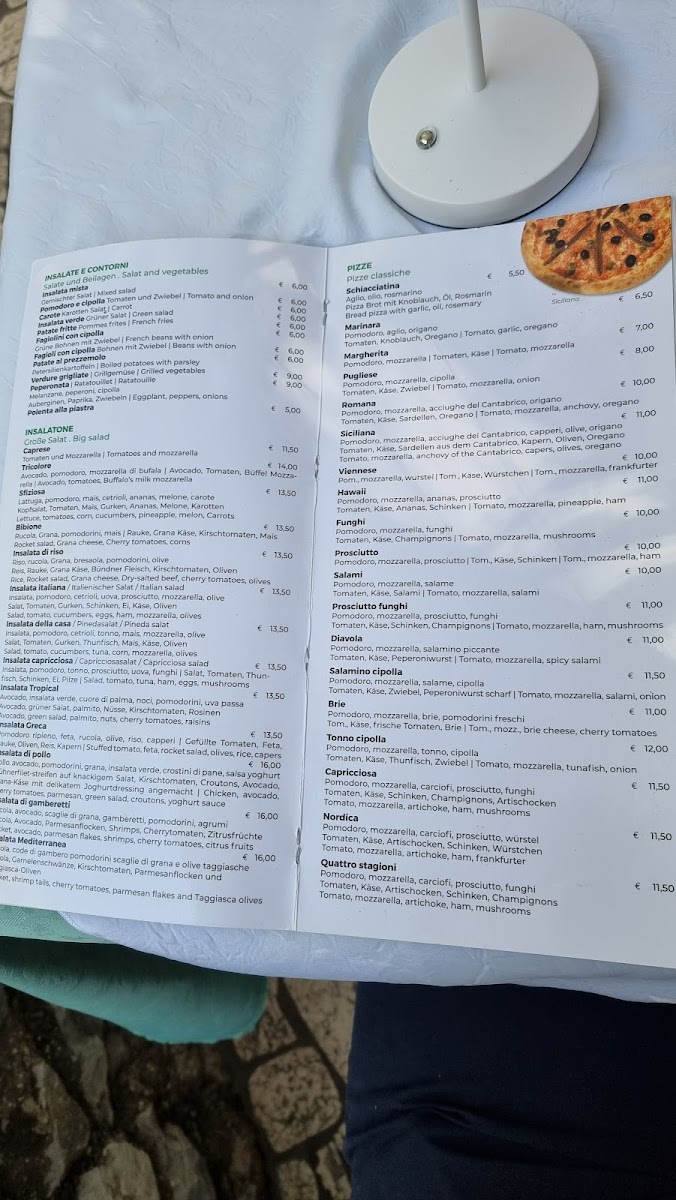 Ristorante Pizzeria Pineda 1983 Photo Menu 2