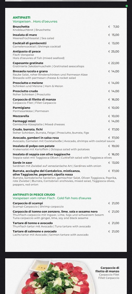 Ristorante Pizzeria Pineda 1983 Photo Menu 4