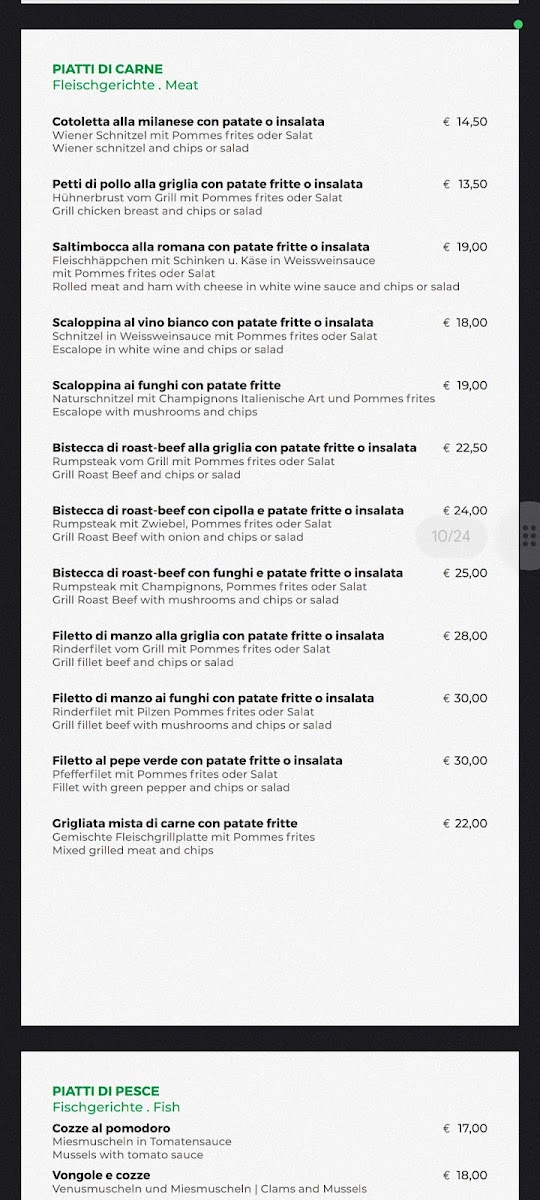 Ristorante Pizzeria Pineda 1983 Photo Menu 7