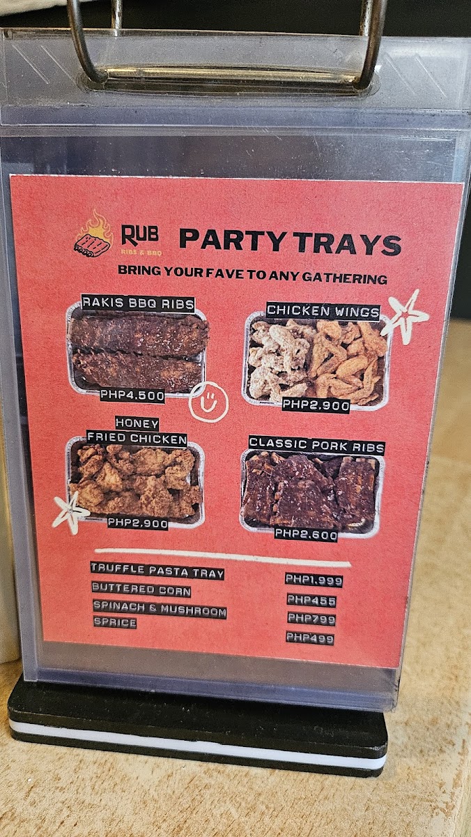 RUB Ribs & BBQ - Kapitolyo Photo Menu 9