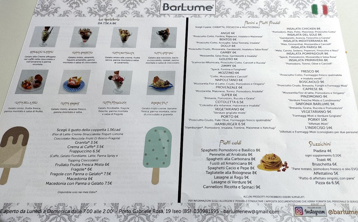 Barlume Iseo Photo Menu 7
