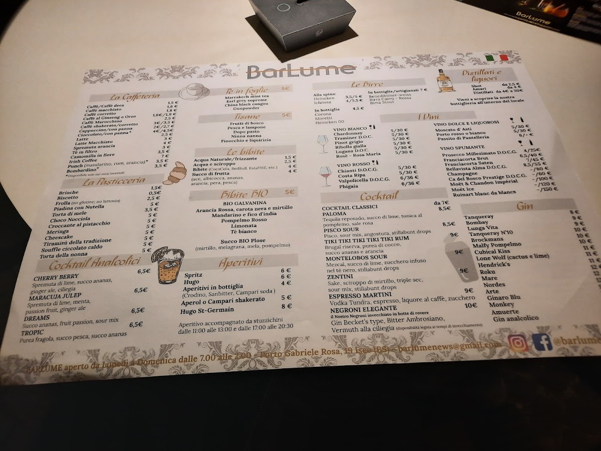 Barlume Iseo Photo Menu 8