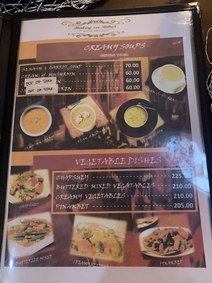 Balay sa Bikol Photo Menu 4