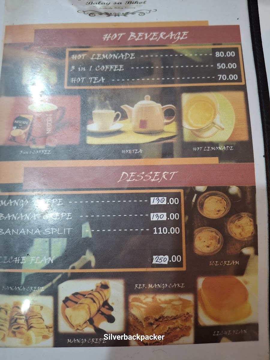 Balay sa Bikol Photo Menu 7