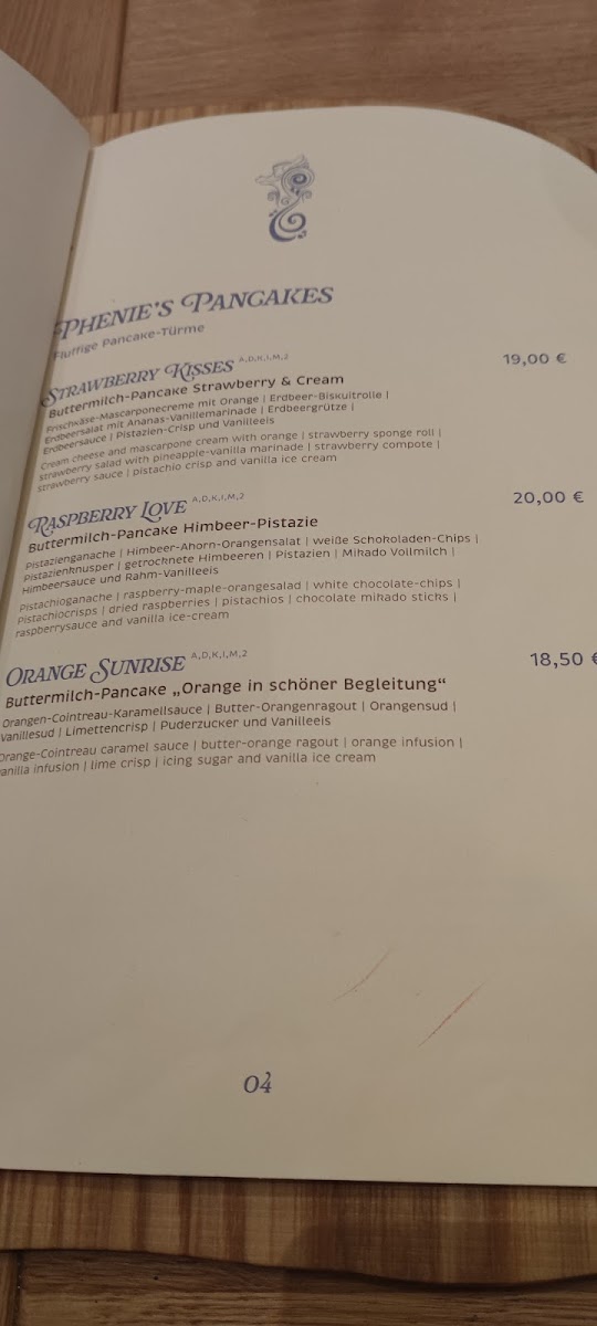 Phenie's Shakes & Pancakes Photo Menu 4