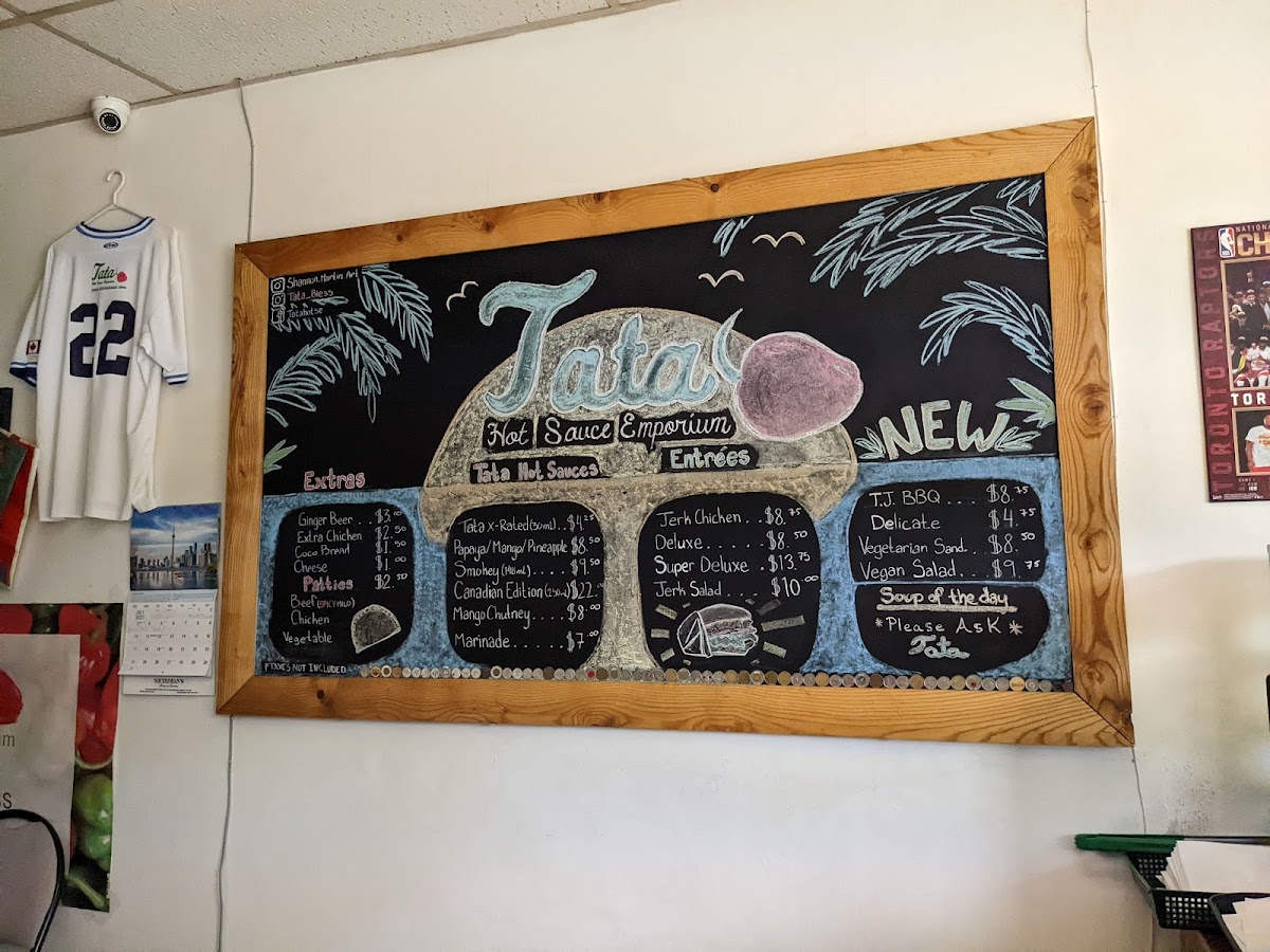 Tata - Hot Sauce, Take Out & Catering Photo Menu 4