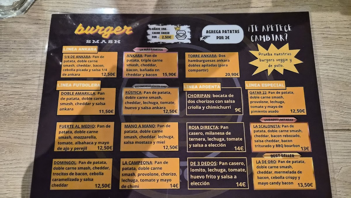 ANKARA BURGER Photo Menu 1
