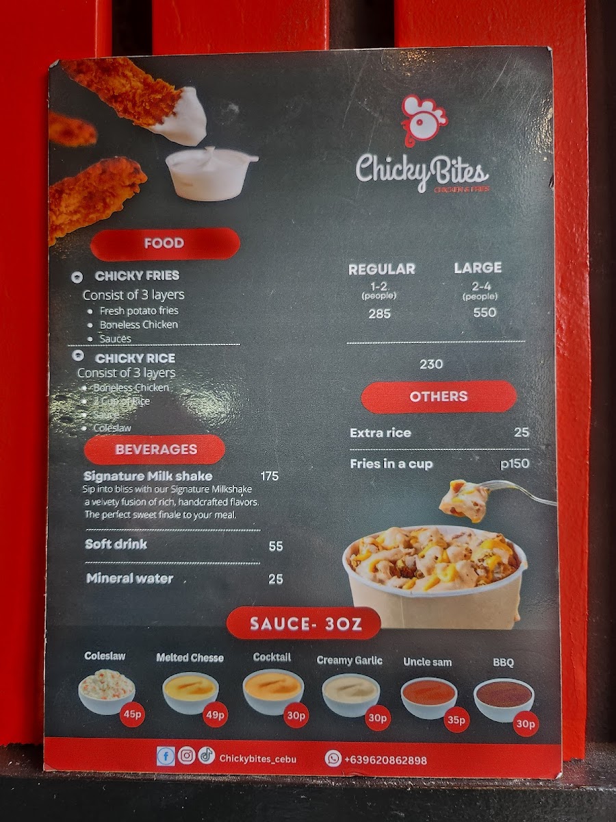 Chicky Bites Photo Menu 5