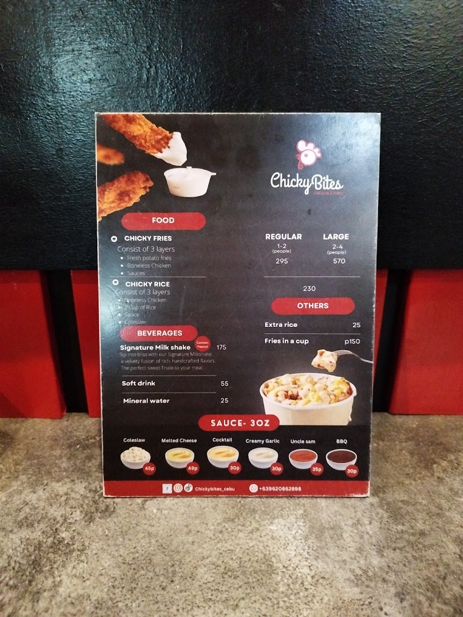 Chicky Bites Photo Menu 6