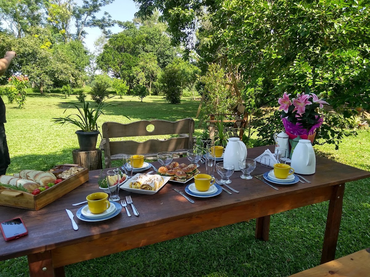 Café Na Colônia Chácara Tia Maria
