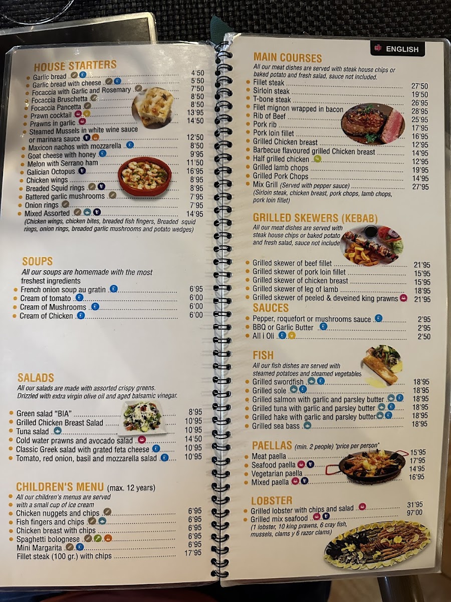Restaurant B.I.A.Steak House Pizzeria 'Oasis' Photo Menu 4