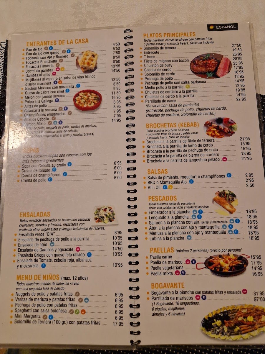 Restaurant B.I.A.Steak House Pizzeria 'Oasis' Photo Menu 5