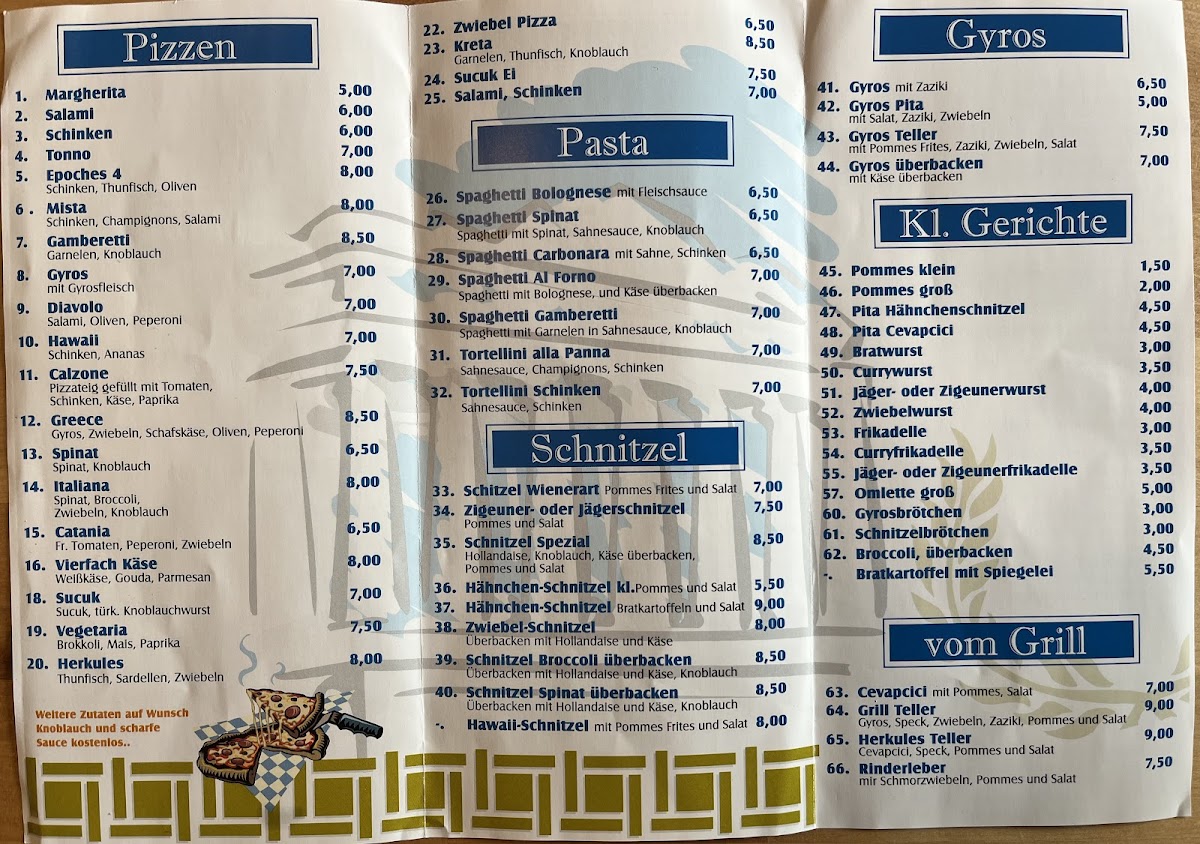 Imbiss•Grill•Pizza Herkules Photo Menu 1