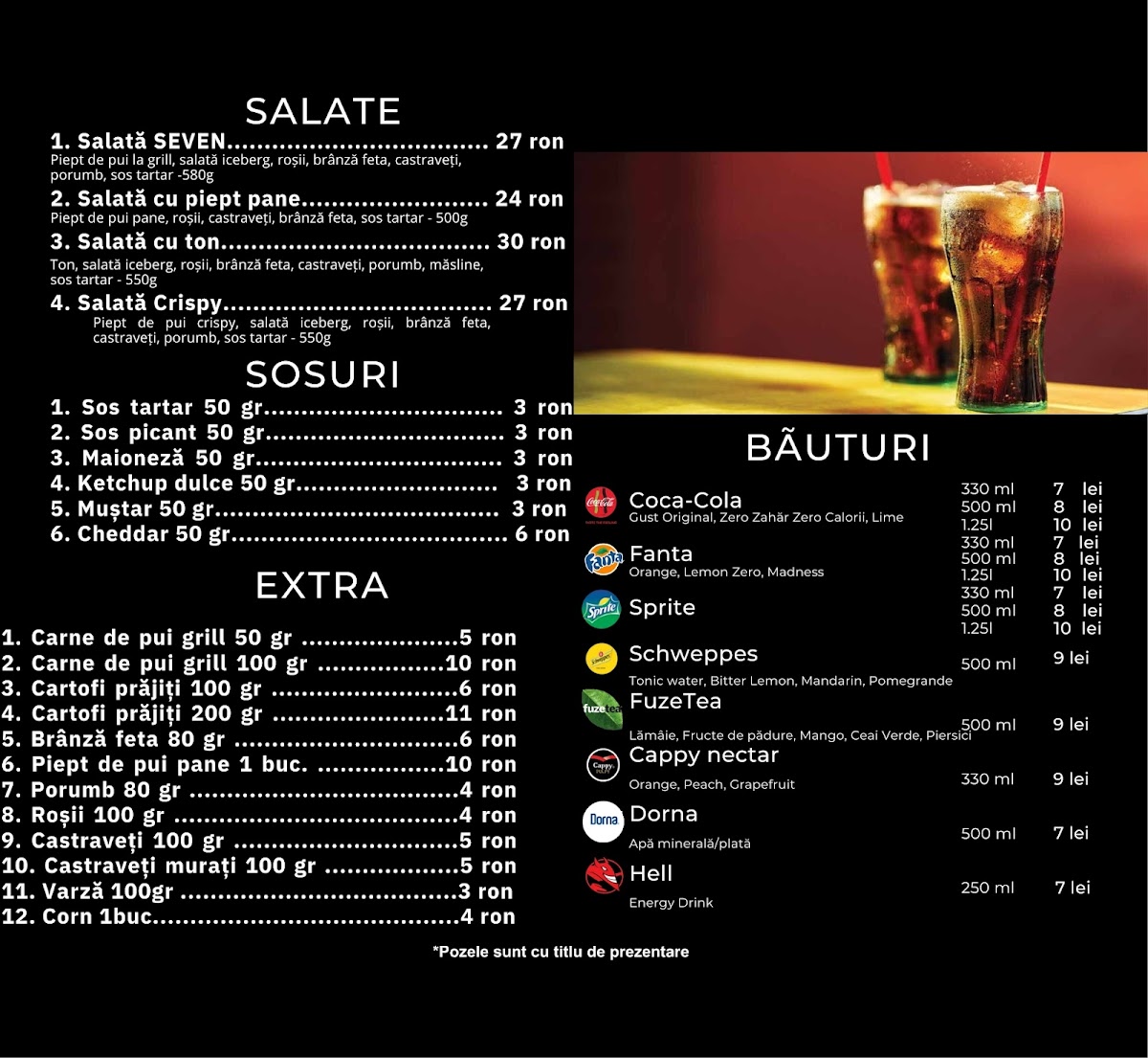 Seven Food Rogerius Photo Menu 2