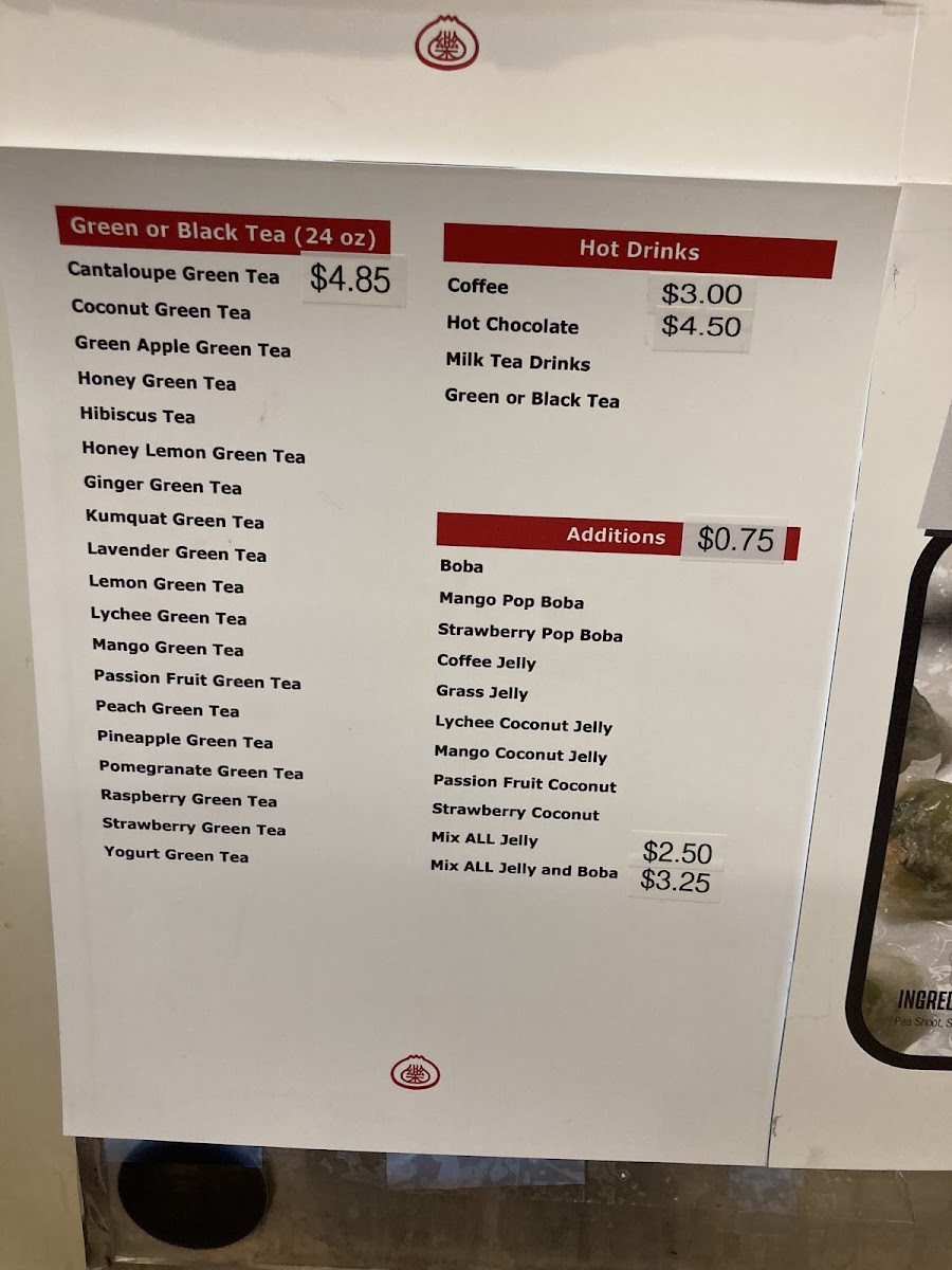 Honey Bun's Cafeteria Photo Menu 6