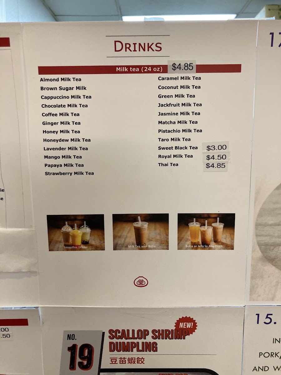 Honey Bun's Cafeteria Photo Menu 9