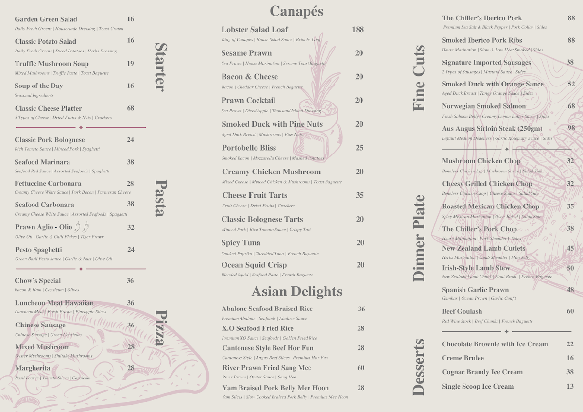 The Chiller | Taman Desa | Photo Menu 1