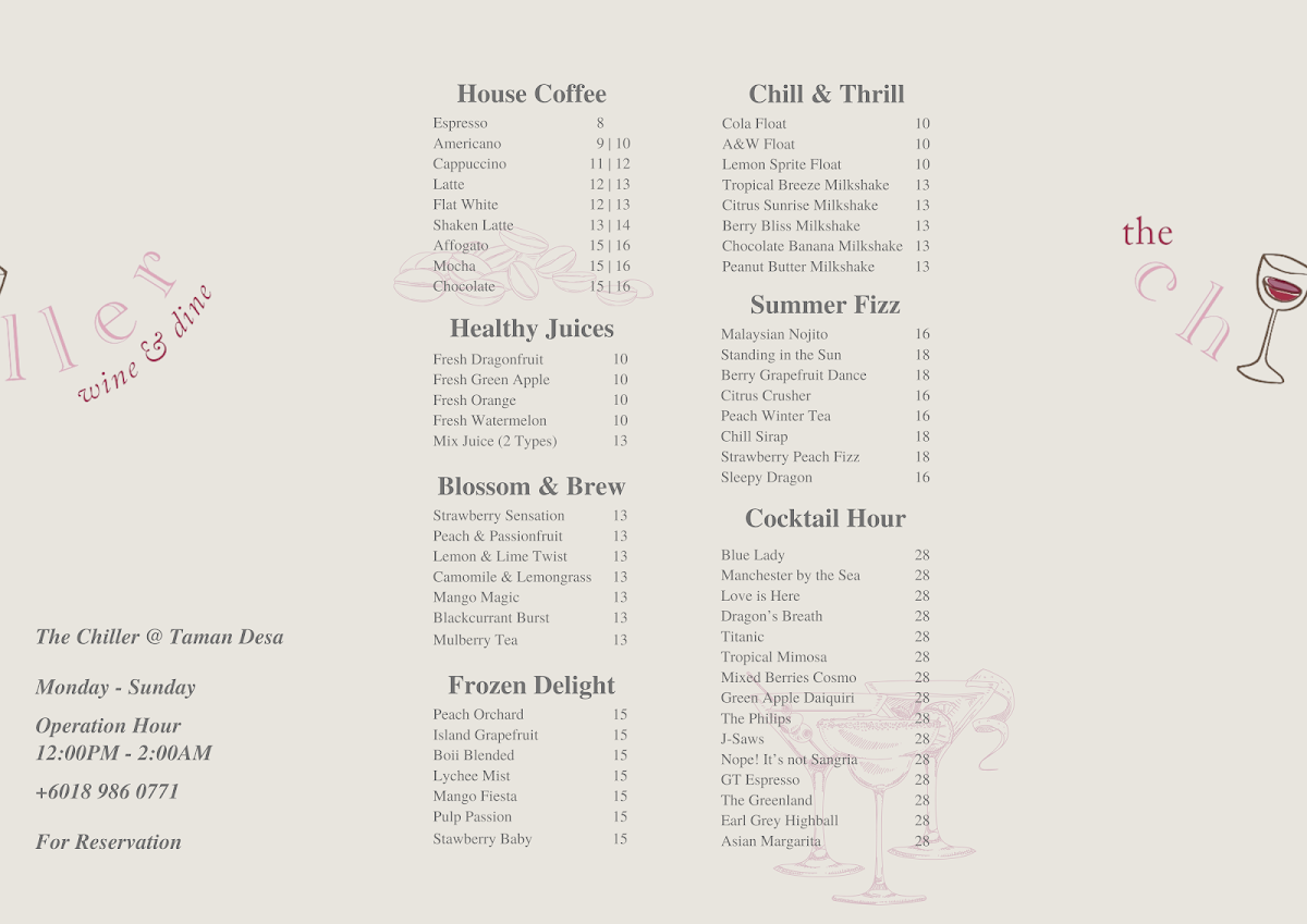 The Chiller | Taman Desa | Photo Menu 5