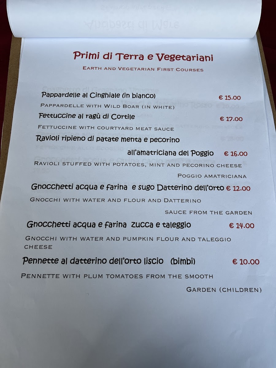 Agriturismo al poggio Photo Menu 8