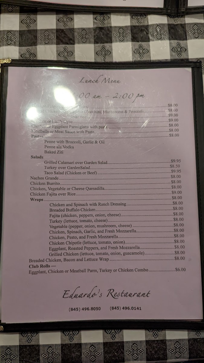 Eduardo's Photo Menu 2