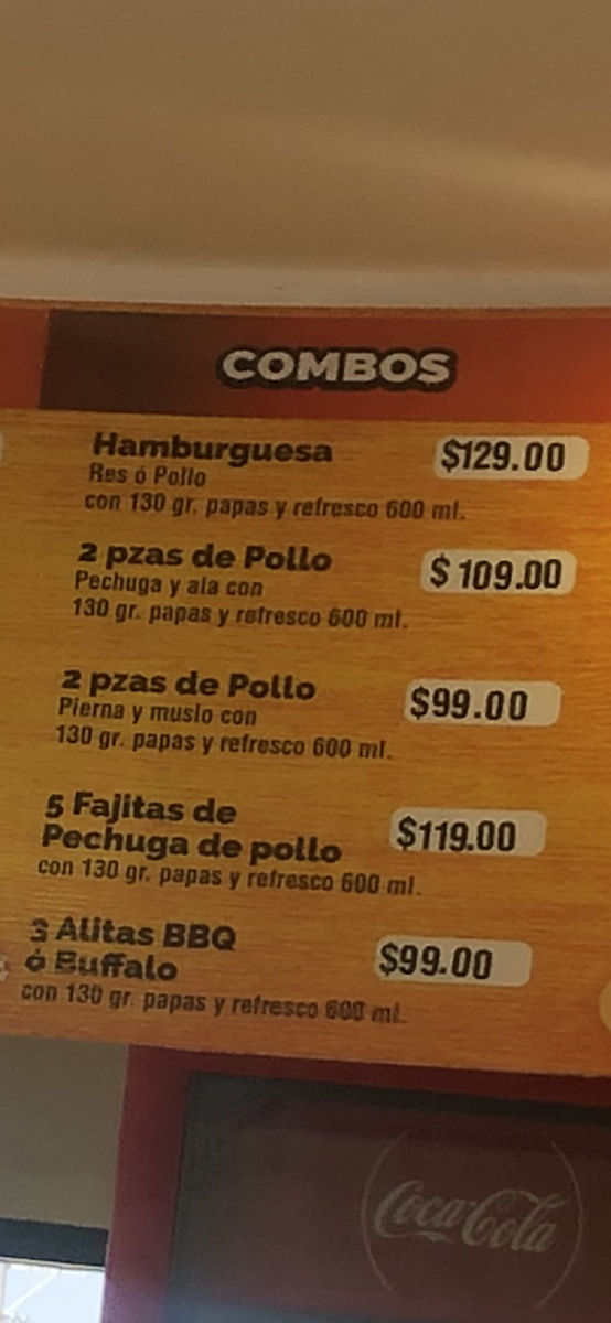 Pollo Frito Ninfa Photo Menu 1