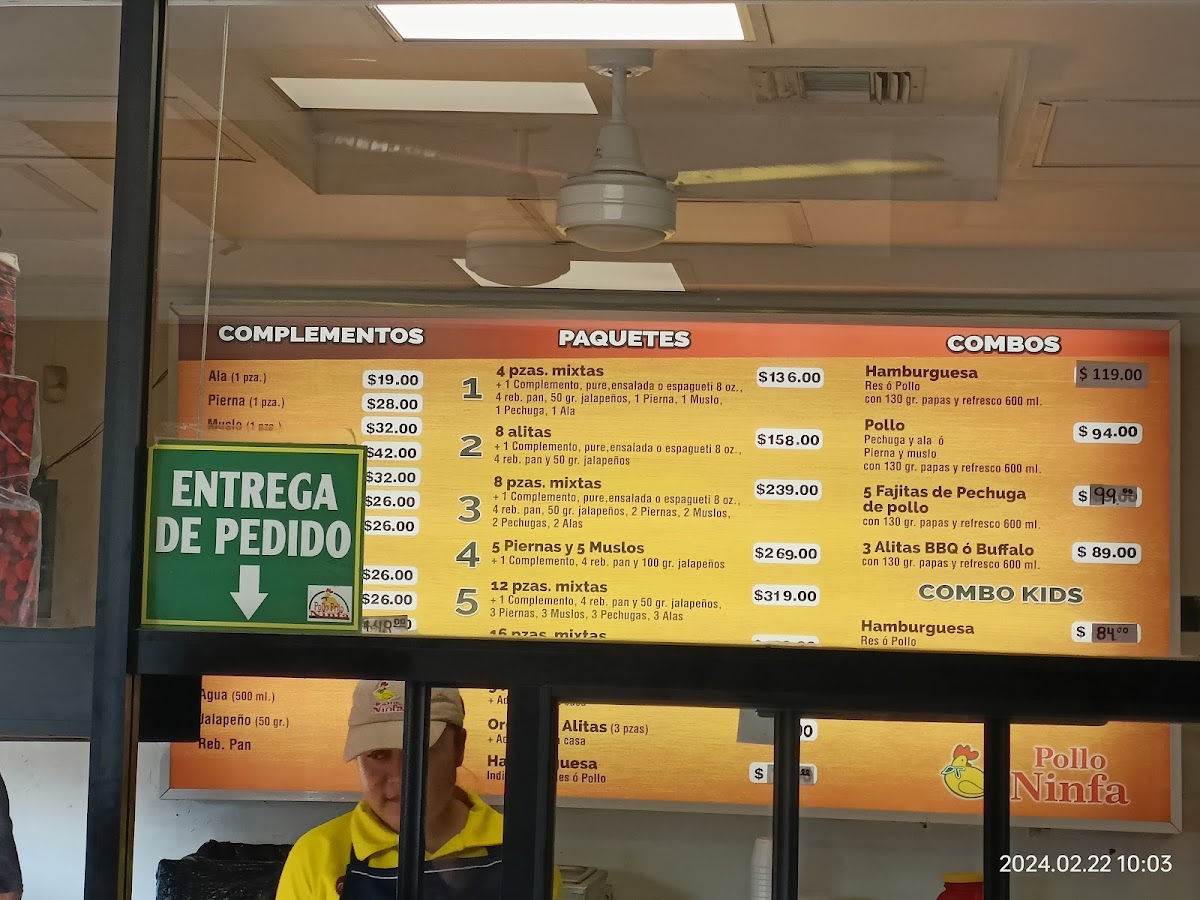 Pollo Frito Ninfa Photo Menu 3