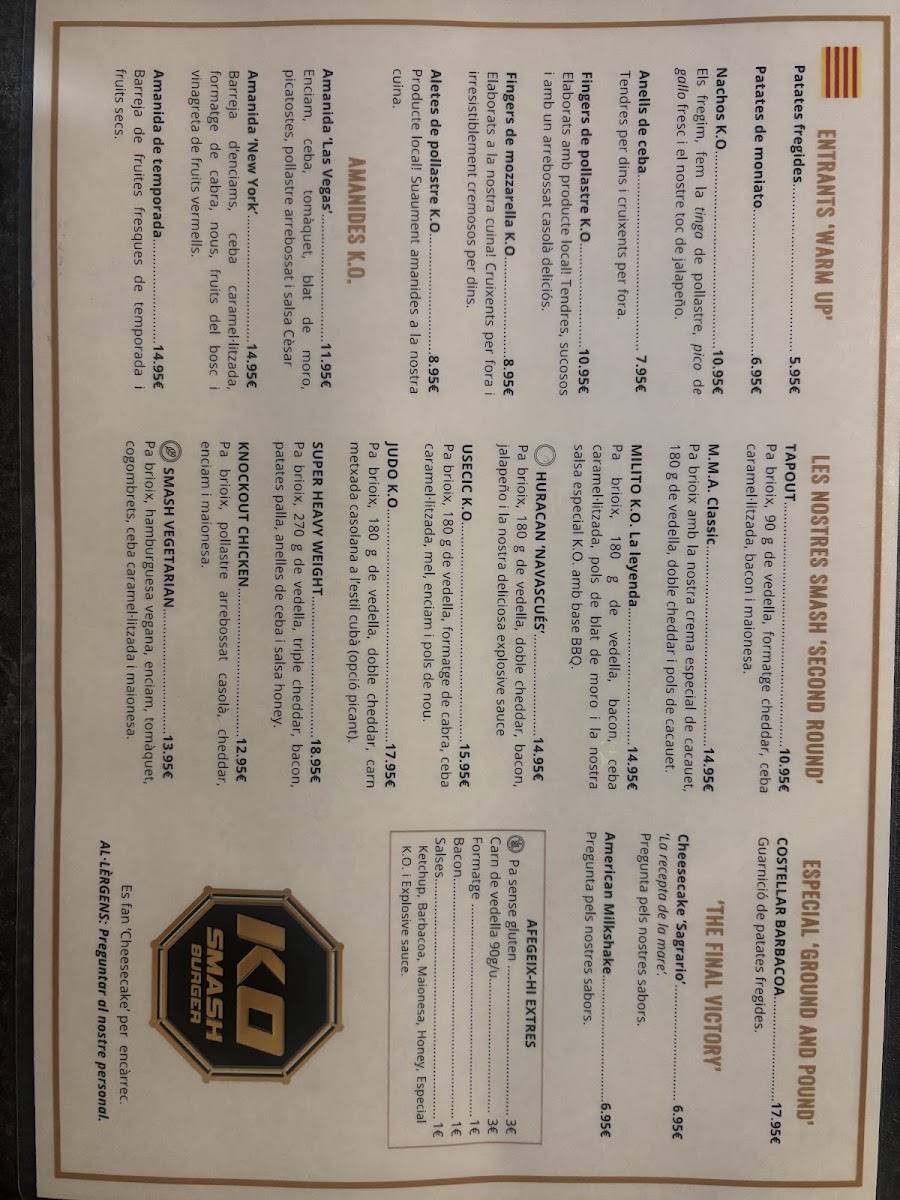 KO SMASH BURGER Photo Menu 2