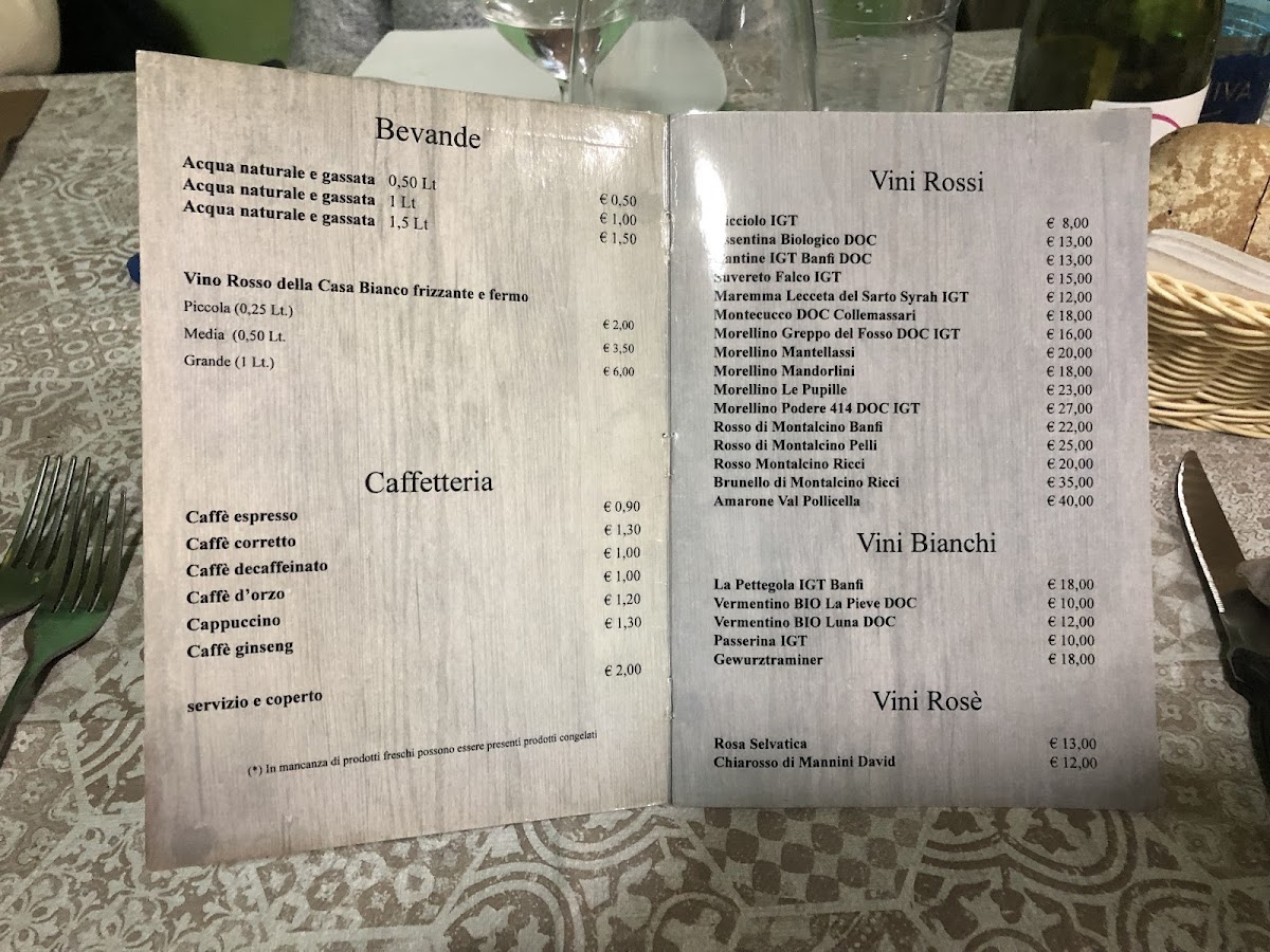 IL CIRCOLINO Photo Menu 2
