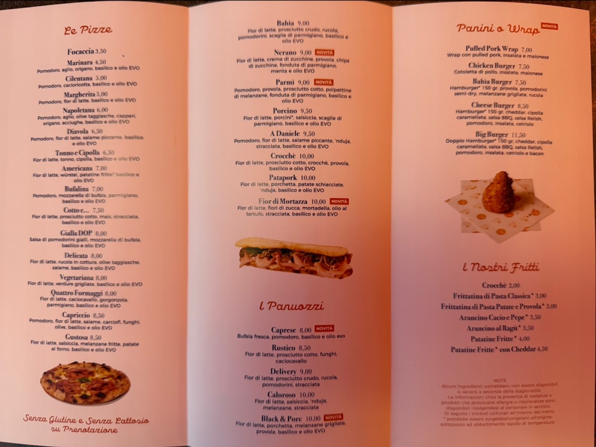 BAHÌA delivery mode Photo Menu 1