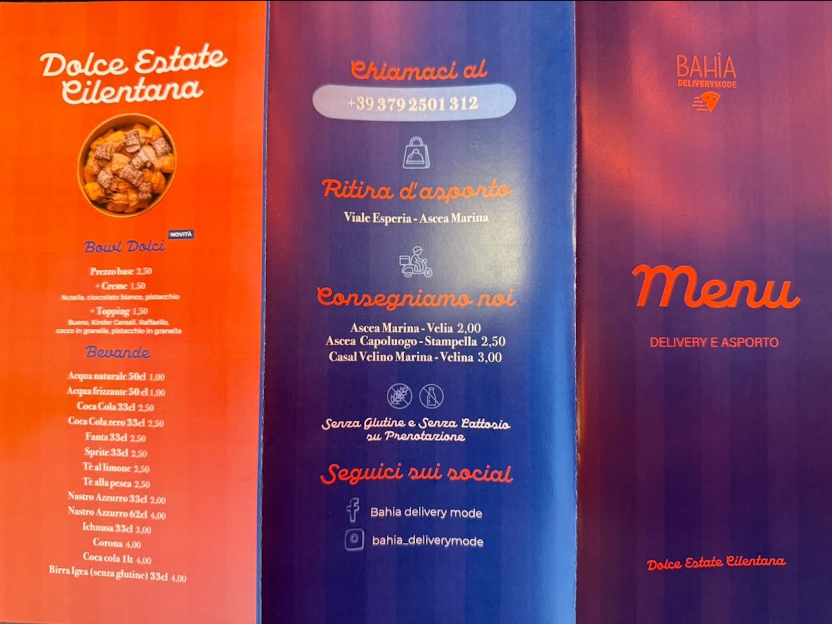 BAHÌA delivery mode Photo Menu 3
