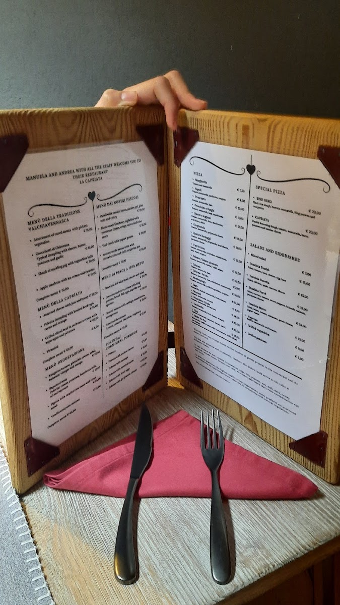 La Capriata Photo Menu 8