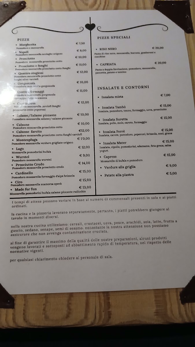 La Capriata Photo Menu 9