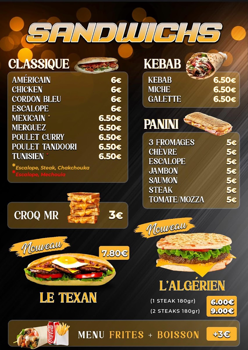 Jet food vénissieux Photo Menu 2
