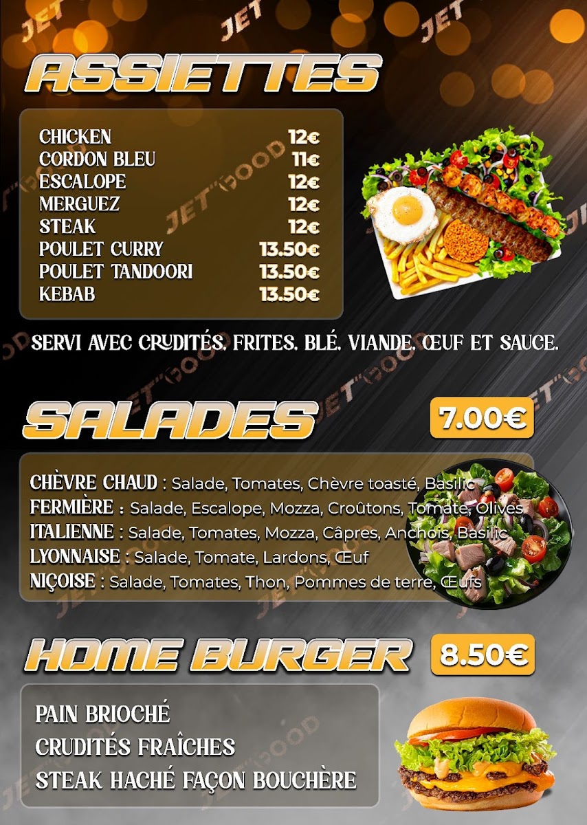 Jet food vénissieux Photo Menu 6