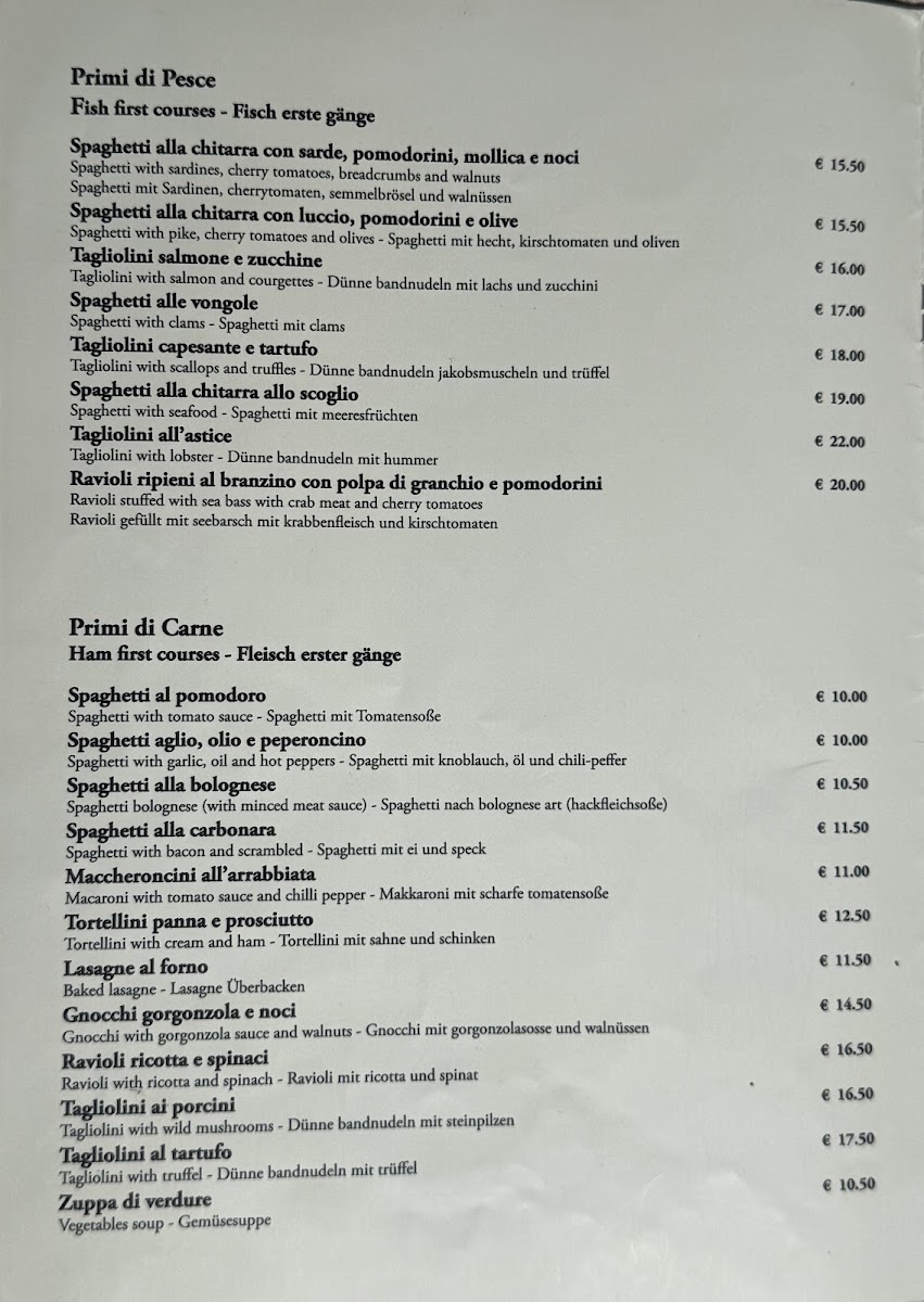 Ristorante Pizzeria Due Torri Photo Menu 6