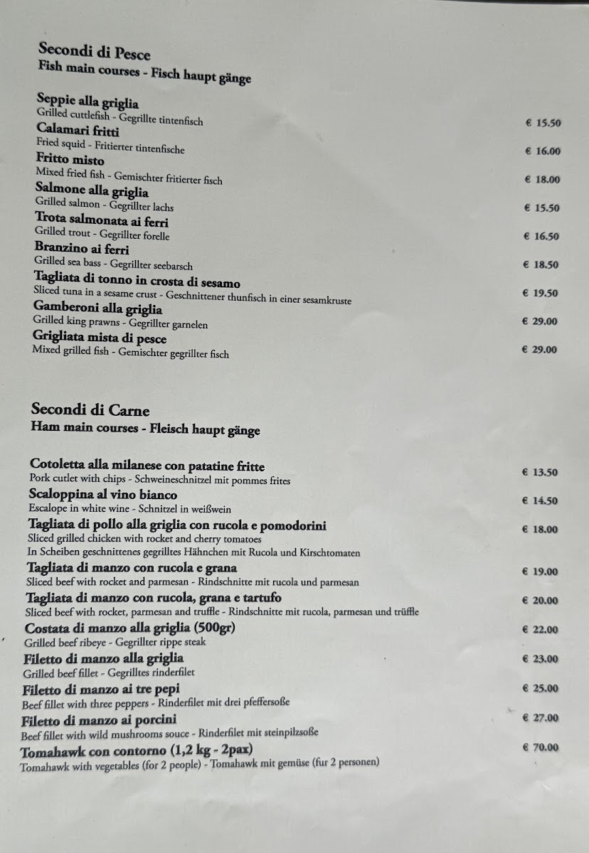 Ristorante Pizzeria Due Torri Photo Menu 7