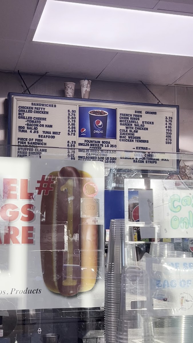 Mr. Mac's Canteen Milford Photo Menu 1