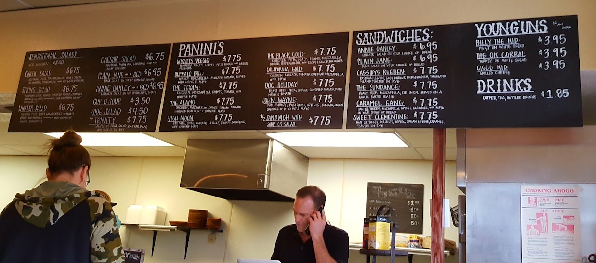 The Tin Cup Photo Menu 6