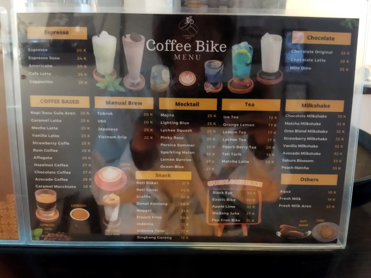 Coffee Bike Photo Menu 6