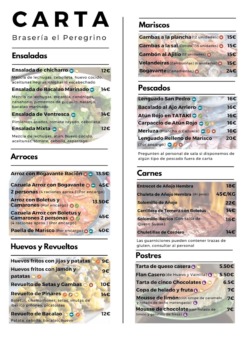 Brasería El Peregrino Photo Menu 5