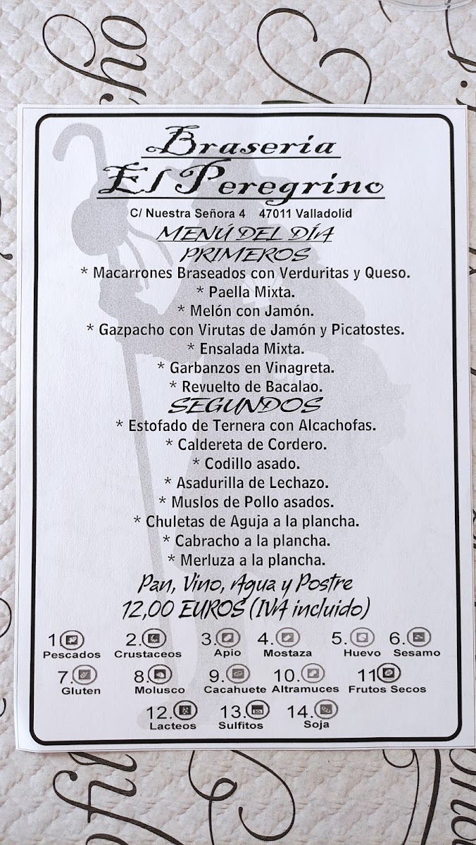 Brasería El Peregrino Photo Menu 8