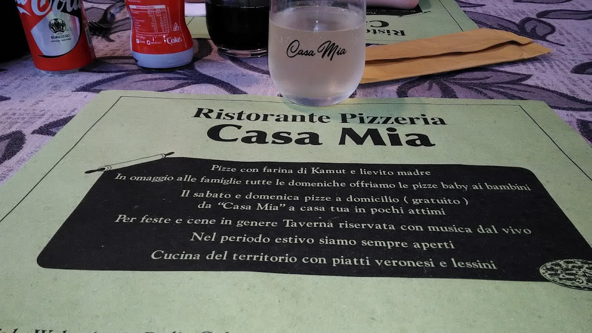 Ristorante Pizzeria Casa Mia Photo Menu 7