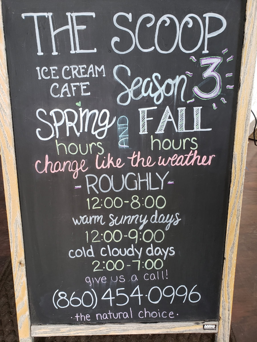 The Scoop Ice Cream Cafe Photo Menu 5
