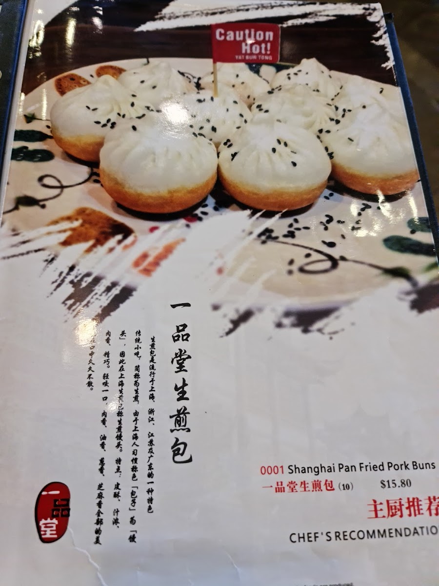 Yat Bun Tong Dumpling House Photo Menu 4