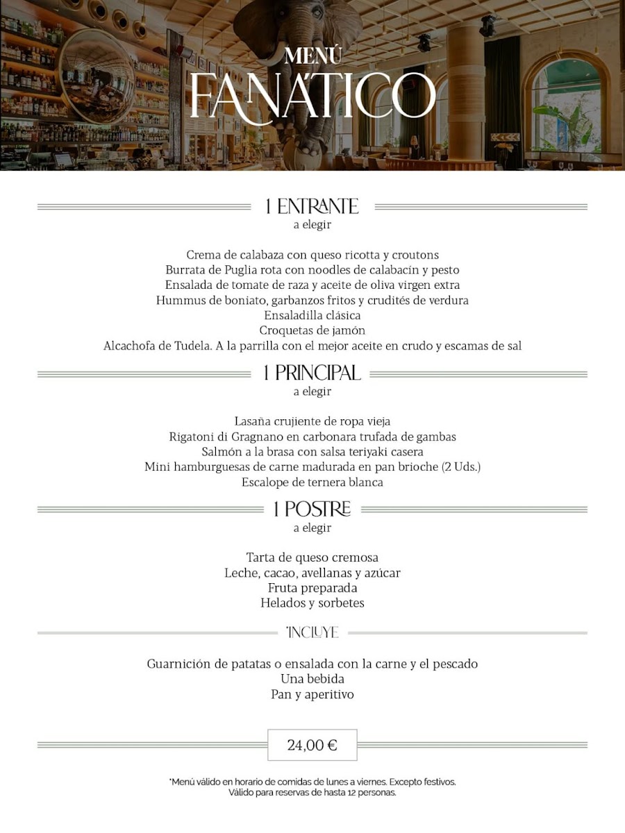 Fanático Photo Menu 3