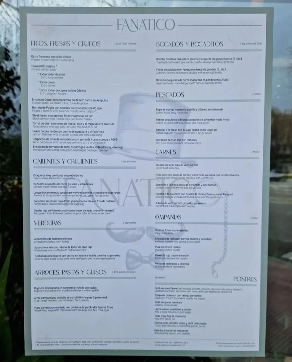 Fanático Photo Menu 5